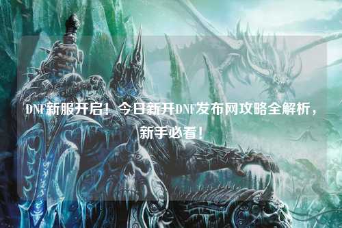 DNF新服开启!今日新开DNF发布网攻略全解析,新手必看!